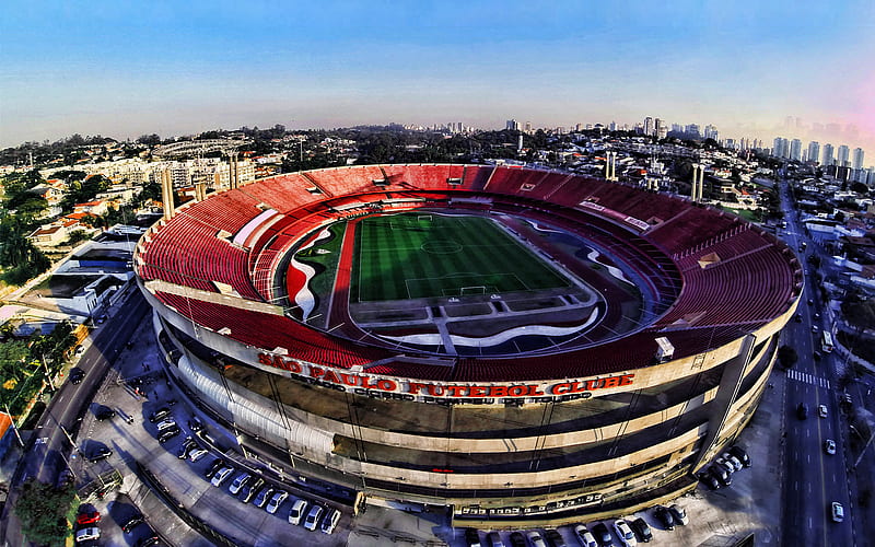 Estádio do Morumbi onde São Paulo x Alianza Lima jogaram.